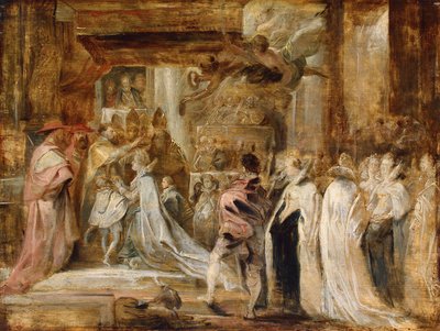 Krönung von Marie de Medici von Peter Paul Rubens